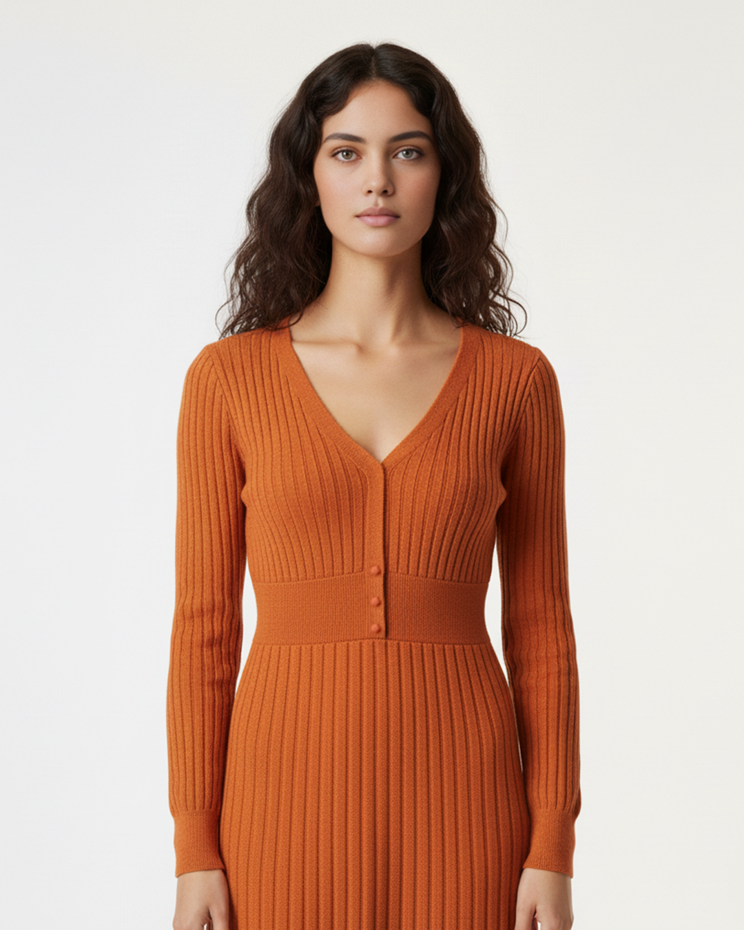 The Sloane Long Sleeve Knit Dress