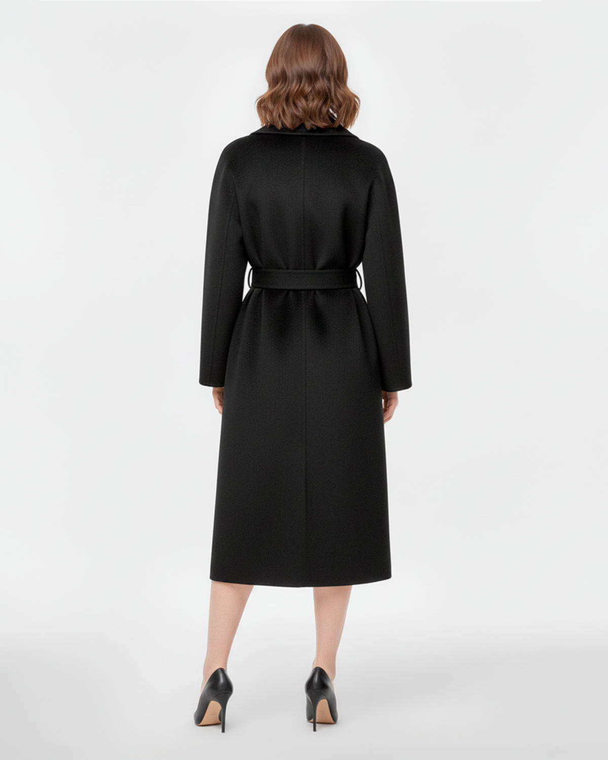 The Anna 3/4 Sleeve Cashmere Coat