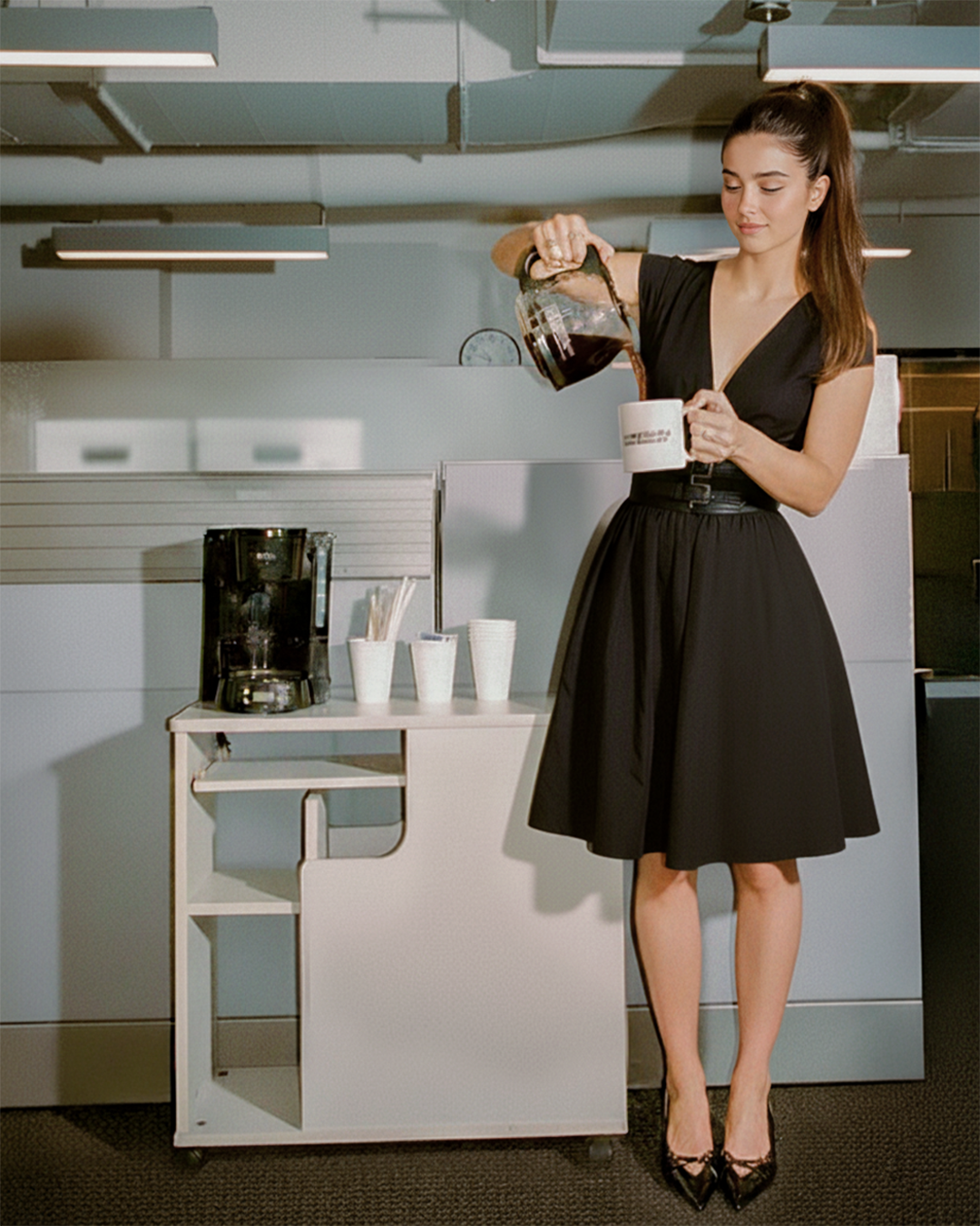 The Astrid Dress in Black