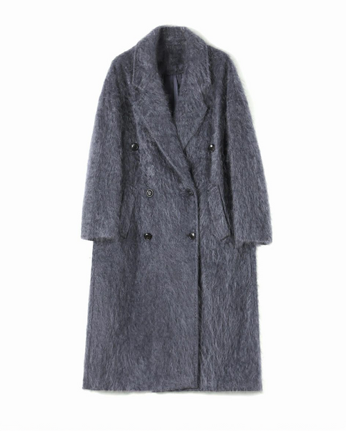 The Anna 100% Cashmere Double Breasted Coat