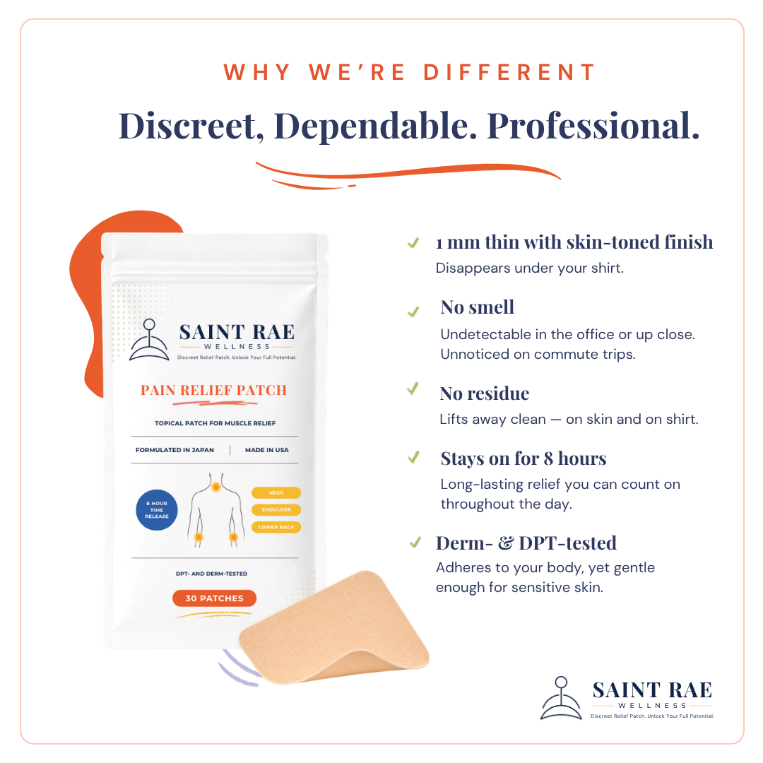 The Saint Rae Pain Relief Patch