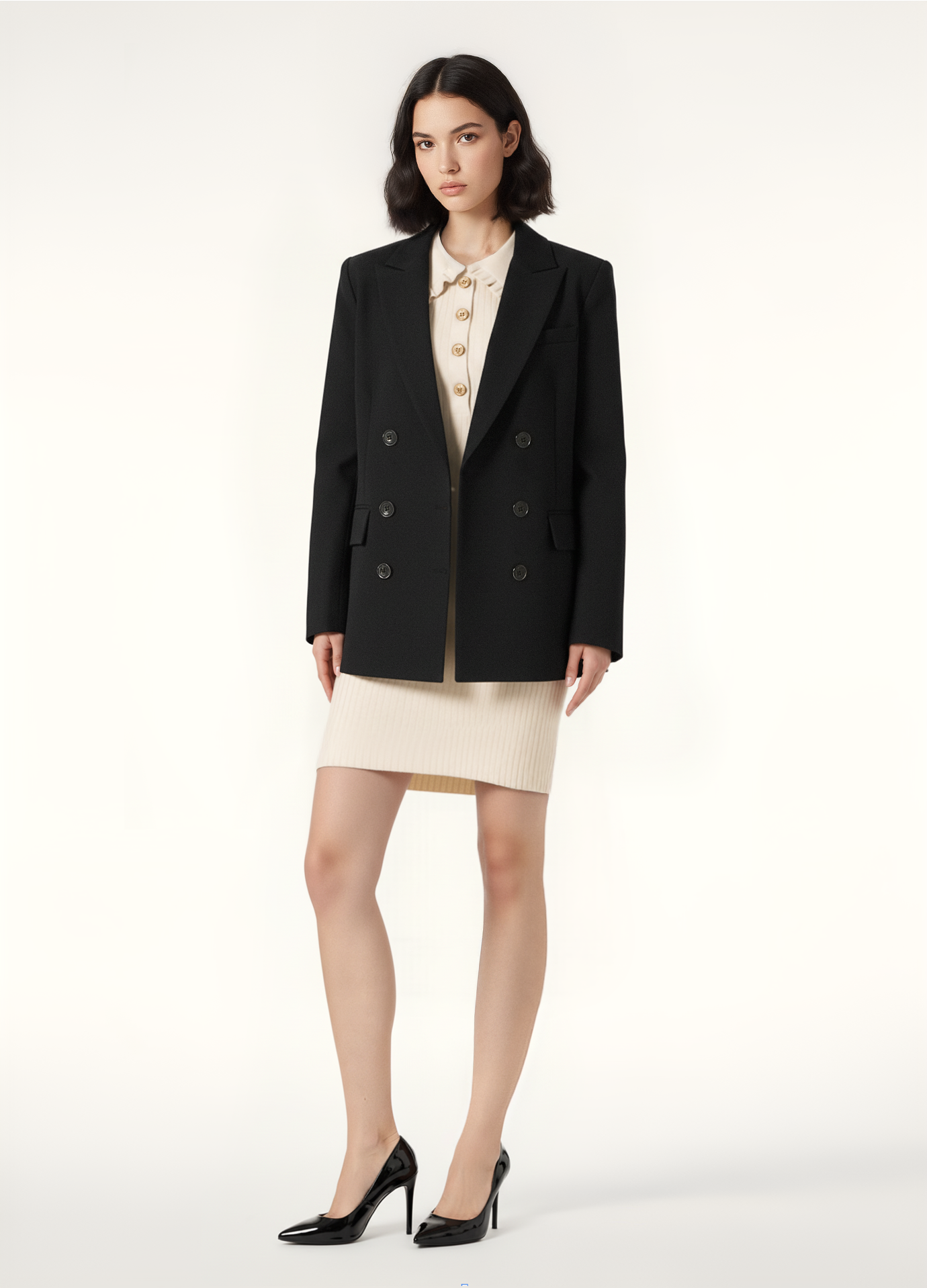 The Madison Short Sleeve Knitted Mini Dress