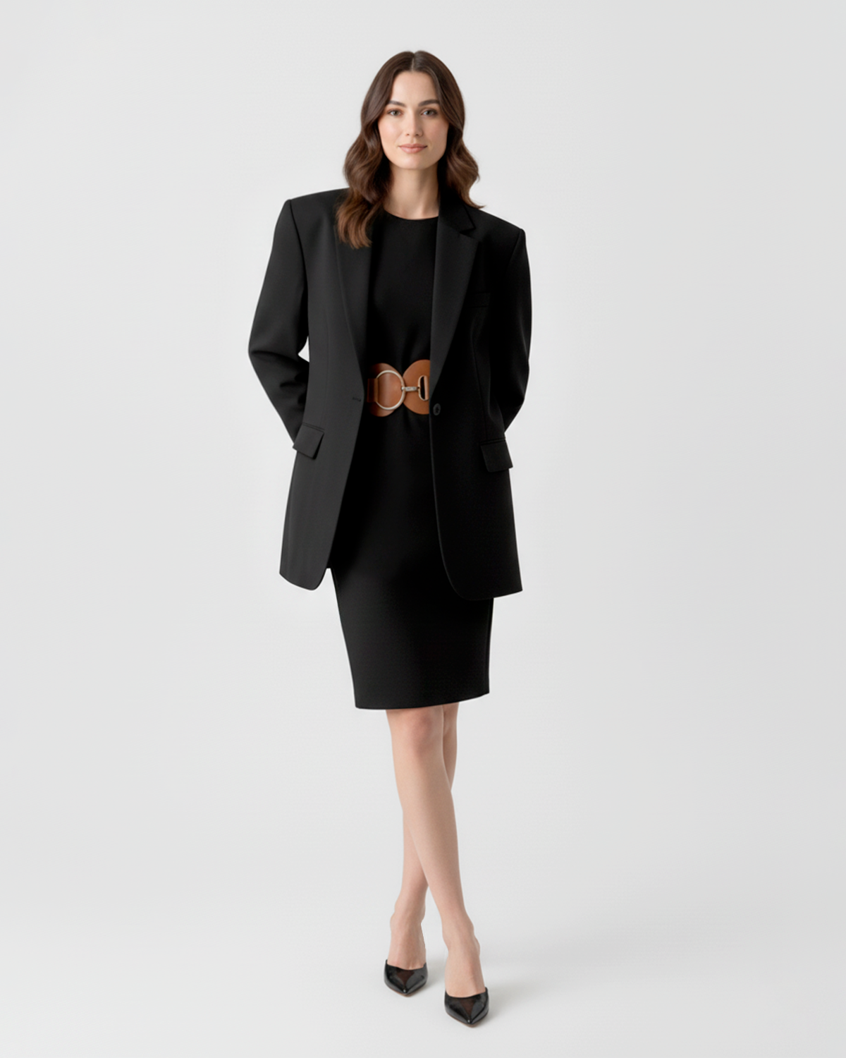 The Madison Slim Fit Oversized Blazer