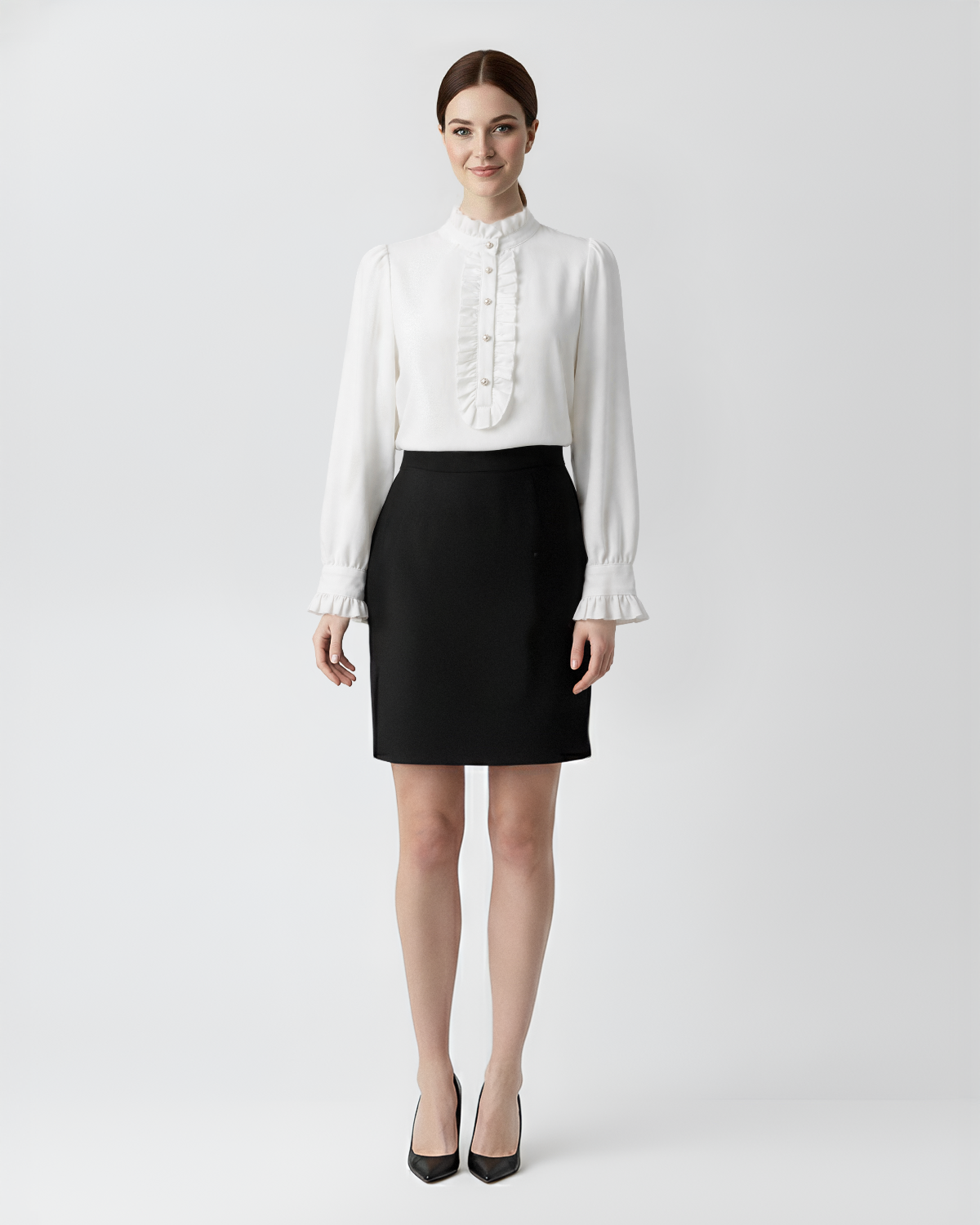 The Marla Ruffle Blouse