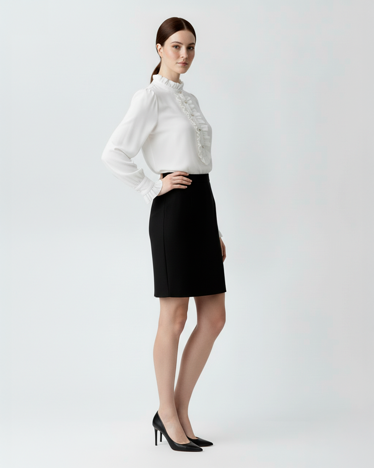 The Marla Ruffle Blouse