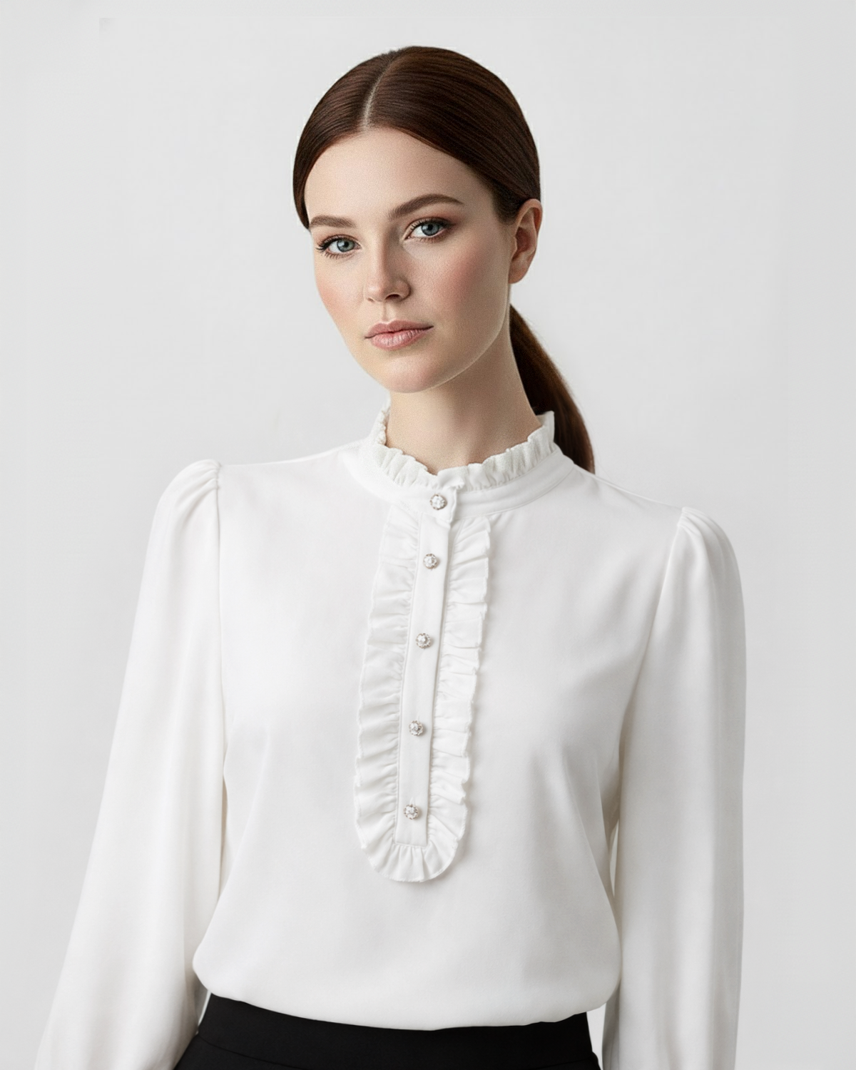 The Marla Ruffle Blouse
