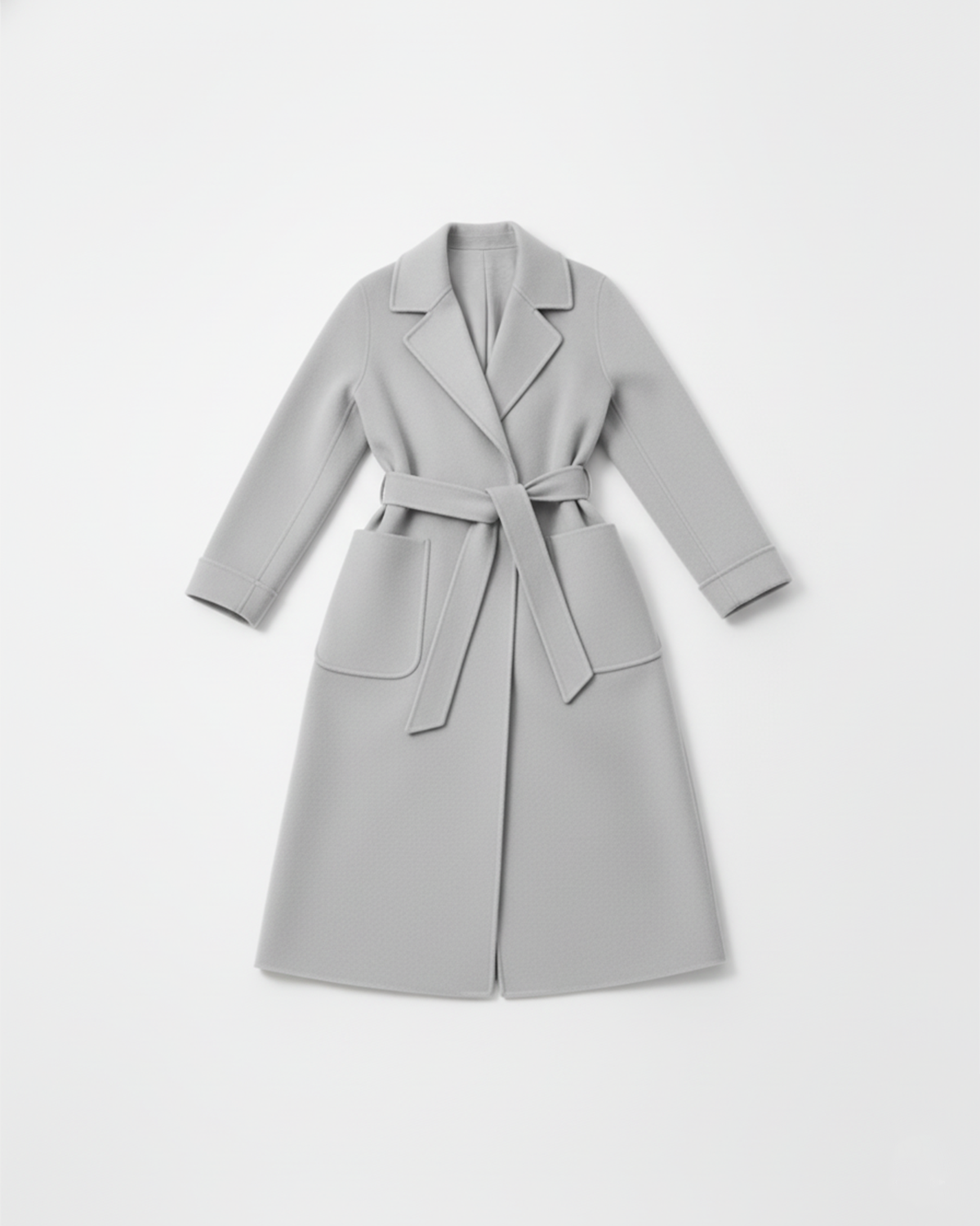The Anna 3/4 Sleeve Cashmere Coat