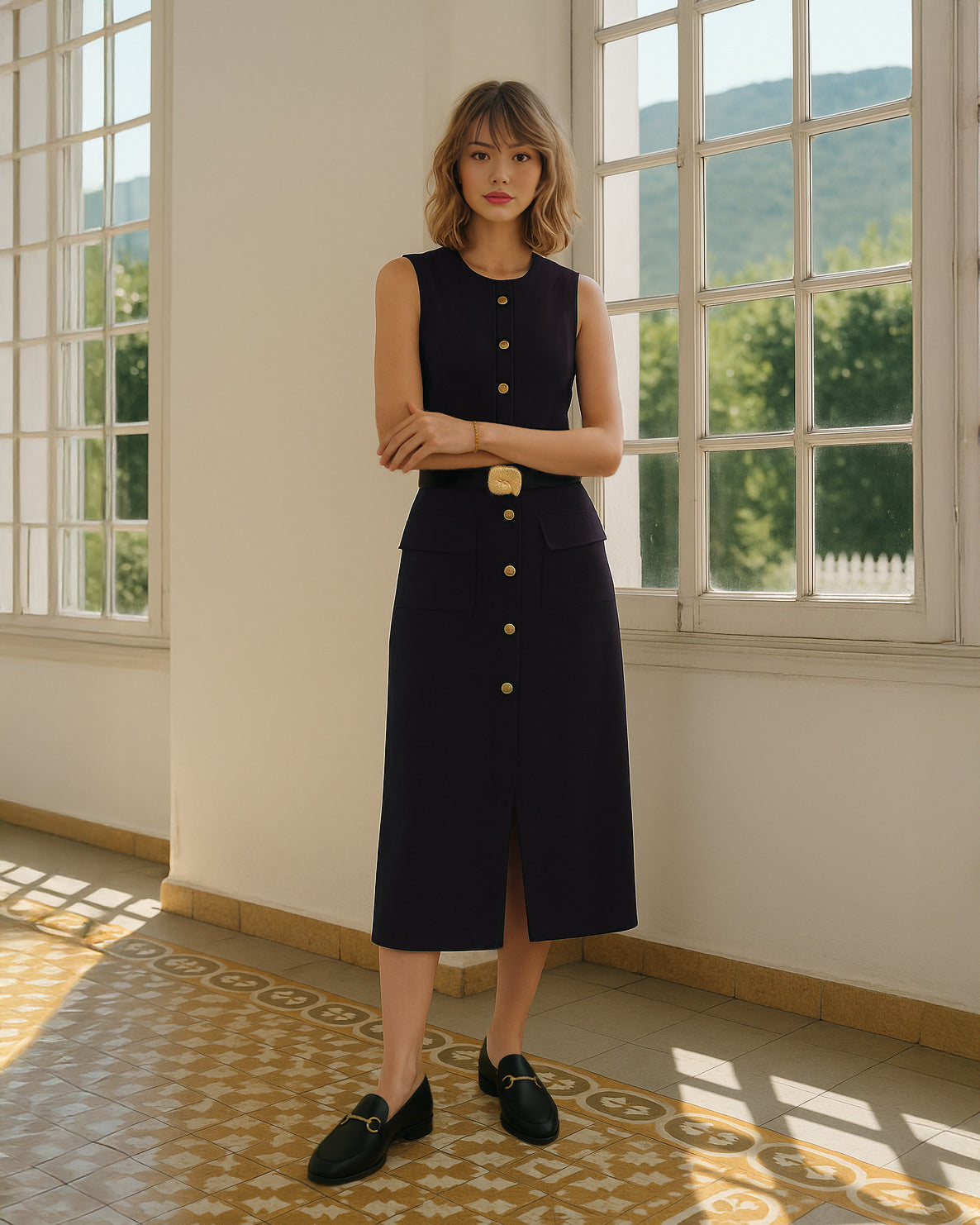 The Charlotte Dress in Black